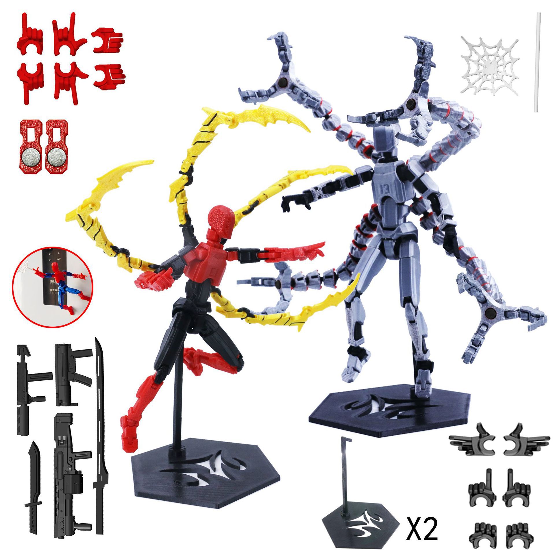 3D Printing Robot - ثلاثية الأبعاد مطبوعة روبوت لعبة مجسمة