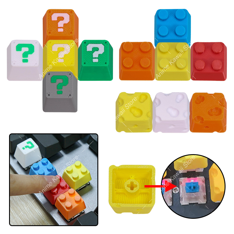 3D Printing Questions - مجموعة أغطية مفاتيح إبداعية بتصميم شخصي