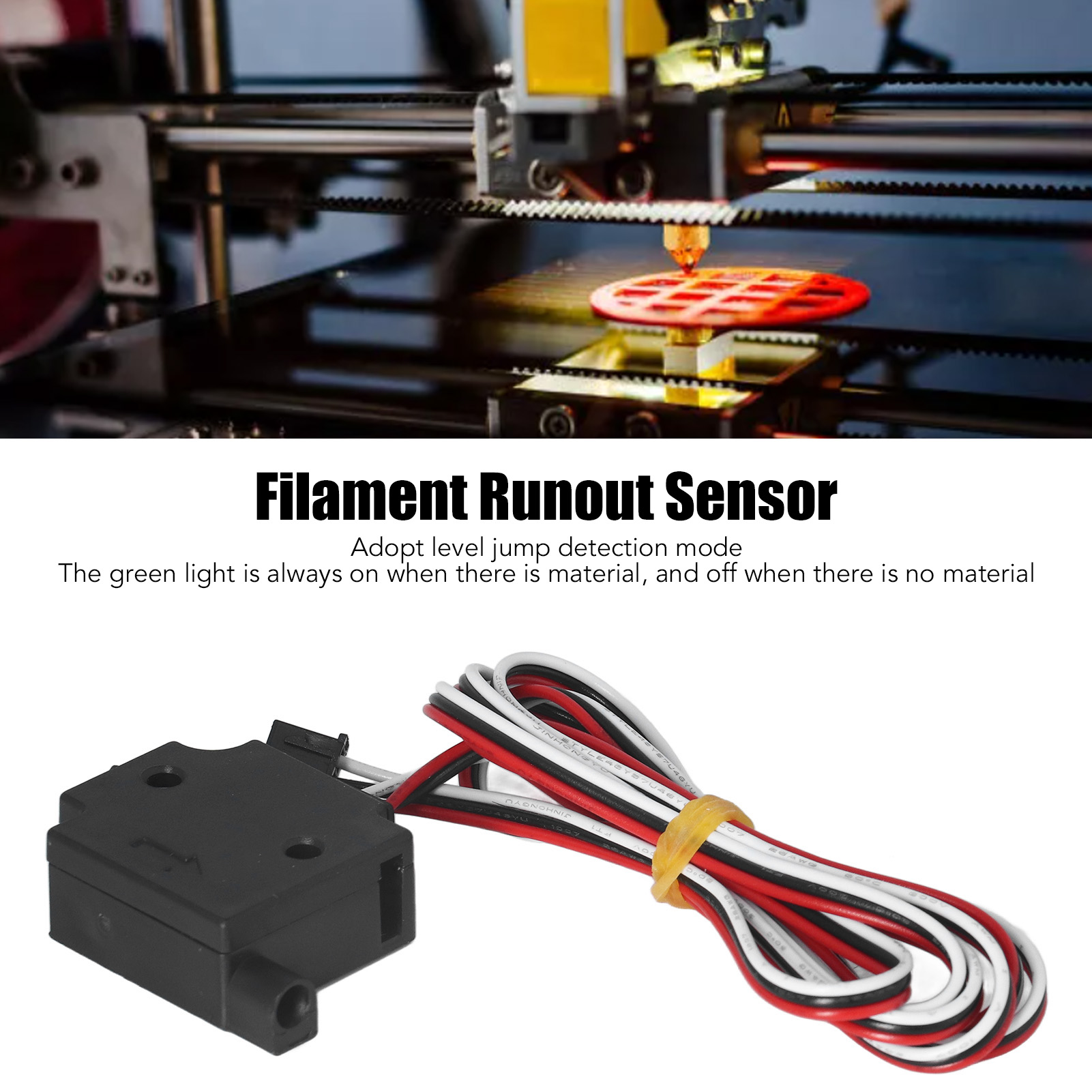 Filament Runout Sensor - وحدة استشعار انقطاع خيط الطباعة ثلاثية