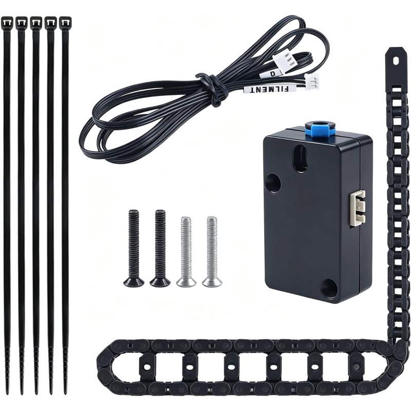 Filament Runout Sensor - مستشعر سلسلة السحب ومستشعر انحراف الفتيل