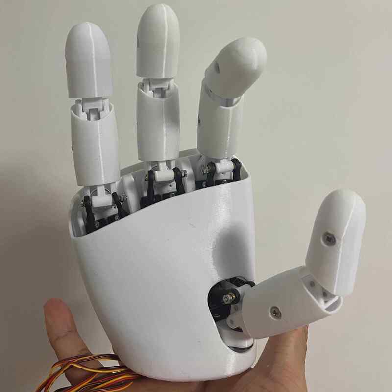 3D Printing Robot - يد روبوتية مذهلة بـ 8 درجات