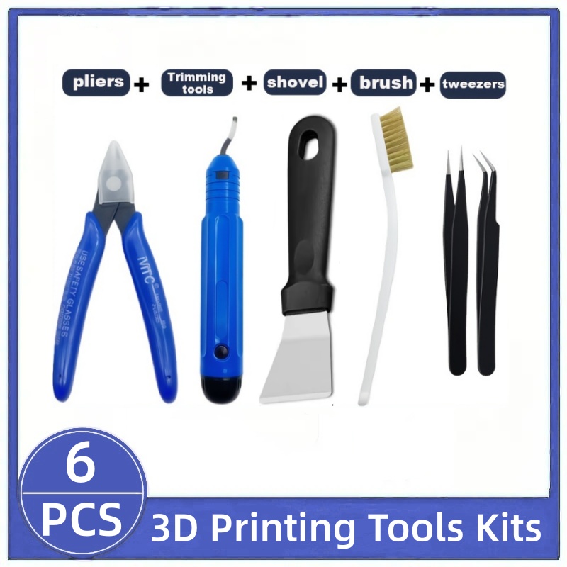 3D Printing Process - أدوات الطباعة ثلاثية الأبعاد، أنواع متنوعة