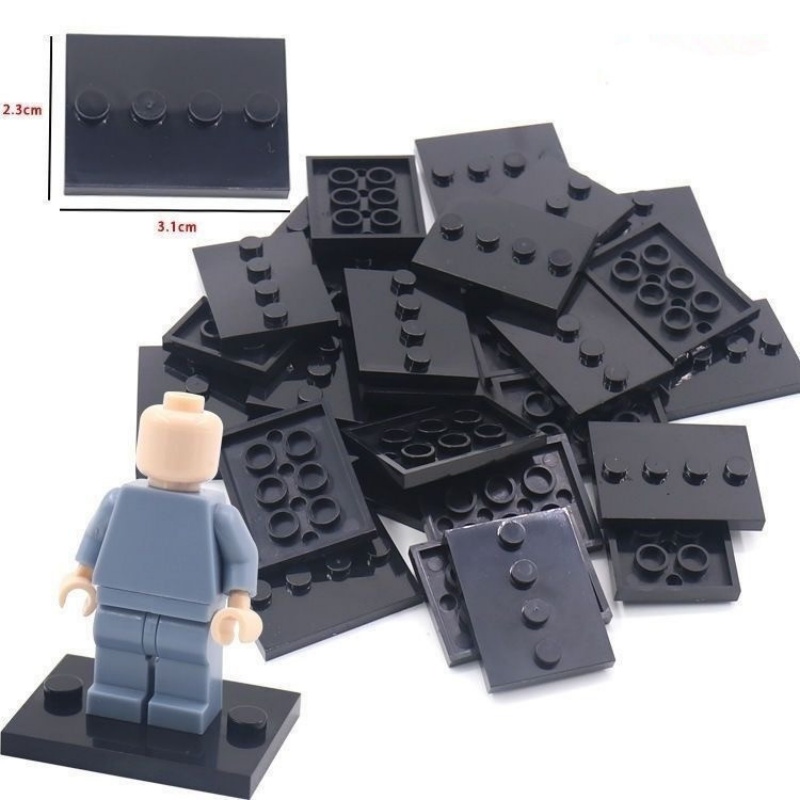Build Plate - 50 قطعة شخصيات المدينة حامل 3X4