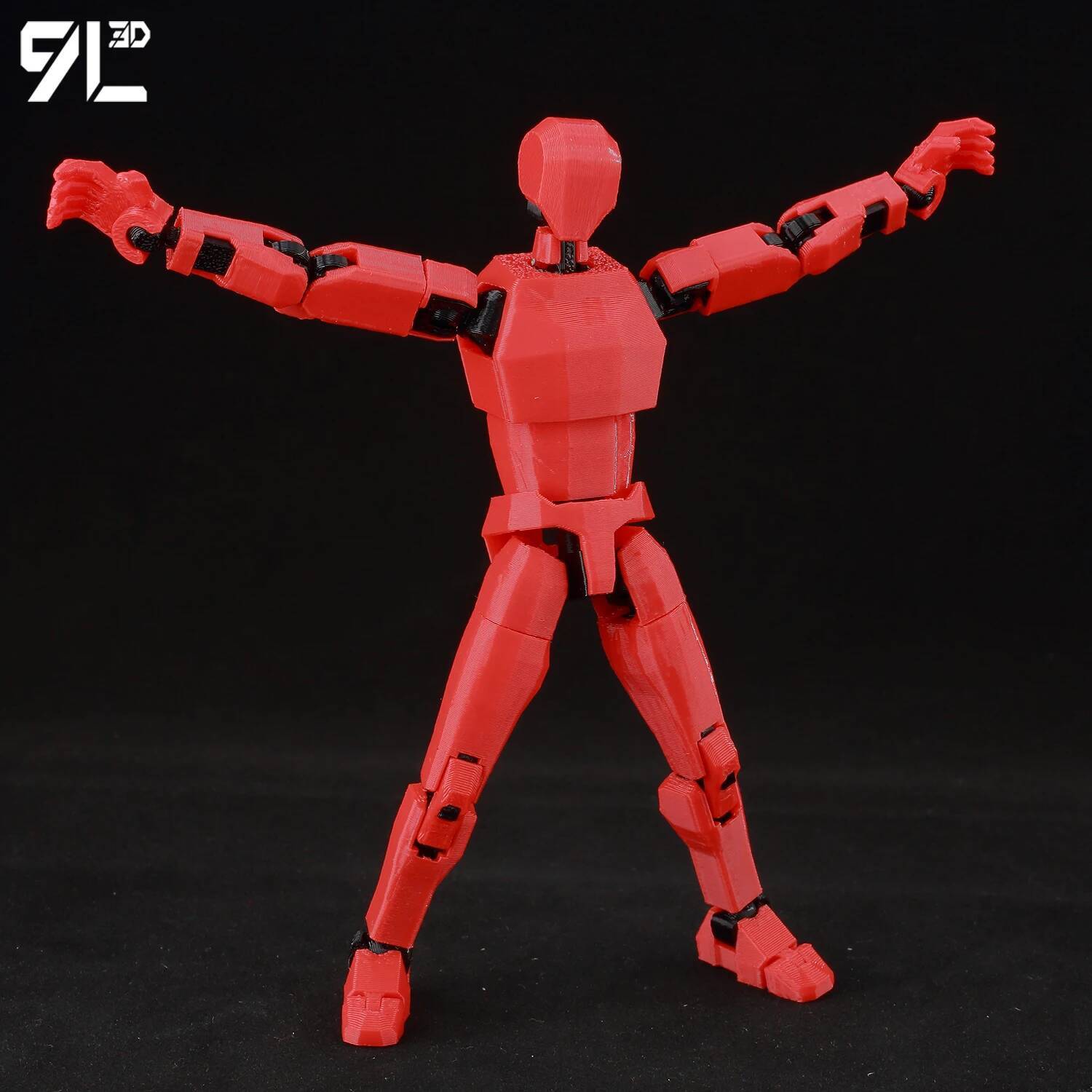 9L3D مطبوعة Dummy13 Lucky13 T1 - مراجعة 3D Printing Robot وسعره