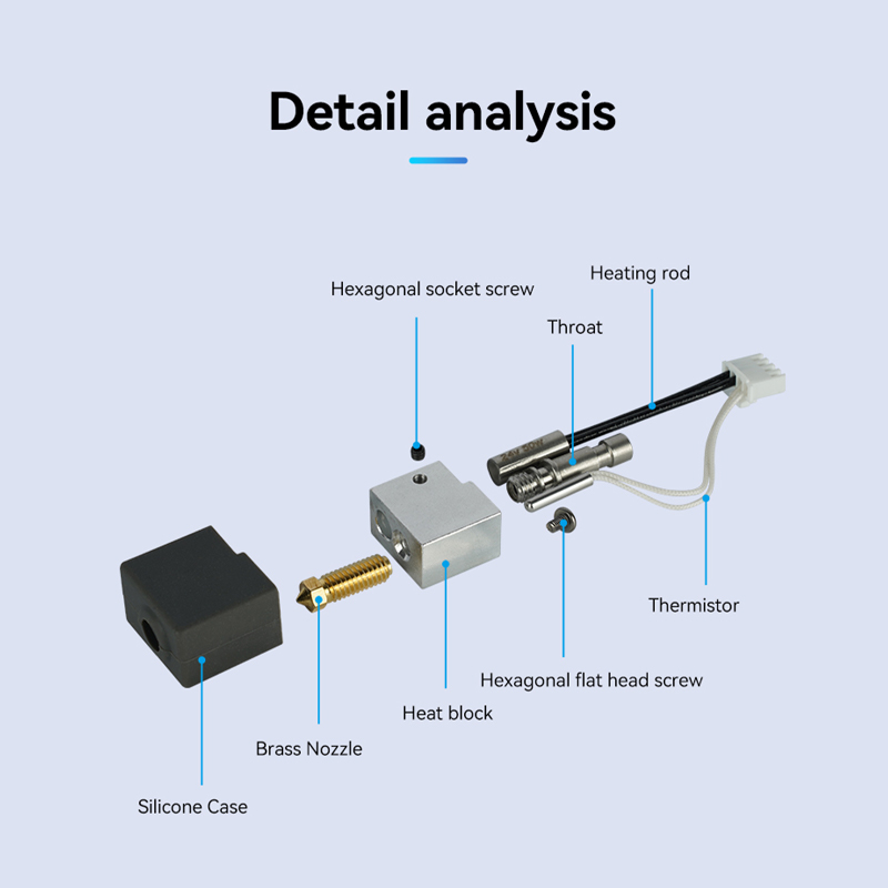 ل Anycubic كوبرا S1 Hotend كوب - مراجعة 3D Printing News وسعره