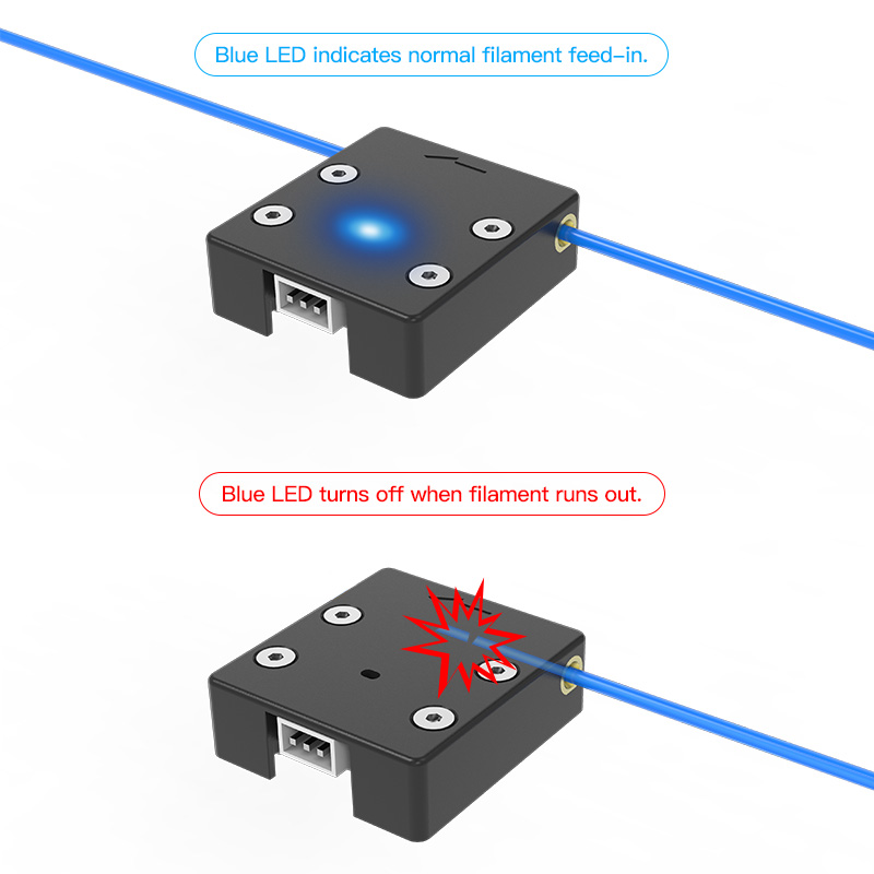 مستشعر نفاد الفتيل من Creality - مراجعة Filament Runout Sensor وسعره