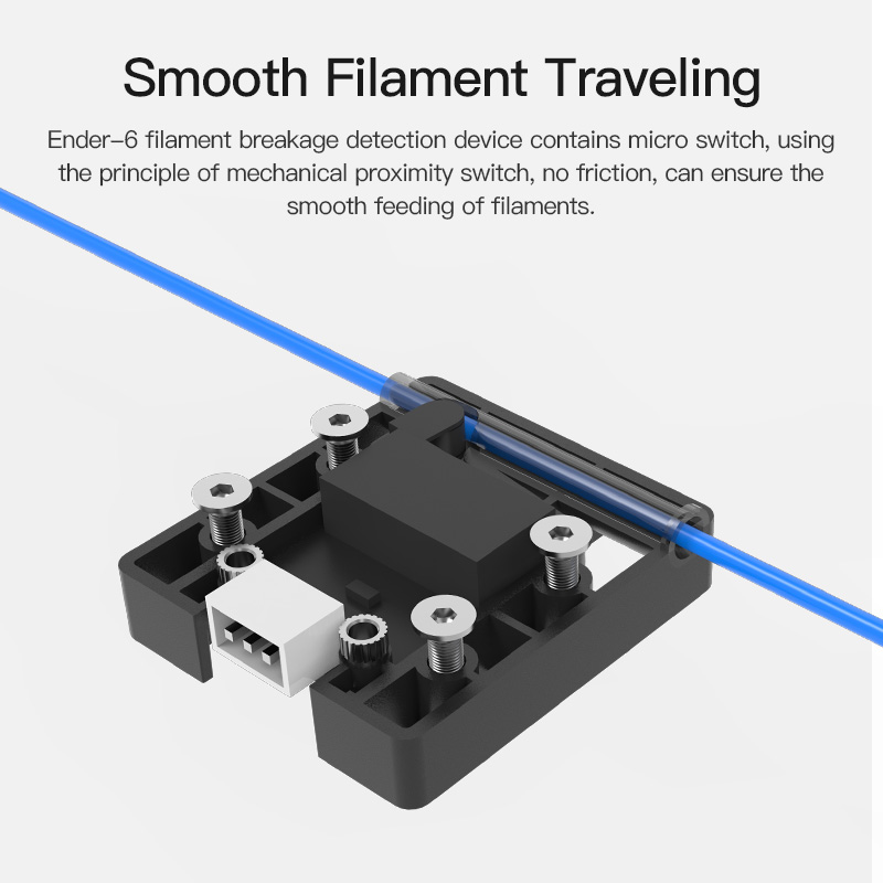 مستشعر نفاد الفتيل من Creality - مراجعة Filament Runout Sensor وسعره