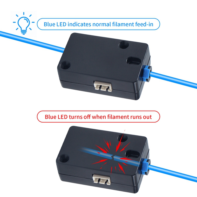 مجموعة مستشعر انهيار الخيط لطا - مراجعة Filament Runout Sensor وسعره