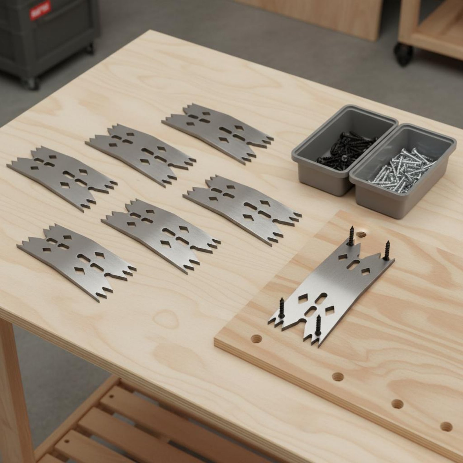 6 قطع مشبك تثبيت CNC طويل الأم - مراجعة Build Plate وسعره