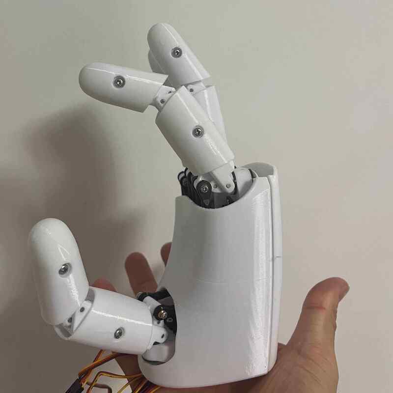 يد روبوتية مذهلة بـ 8 درجات حر - مراجعة 3D Printing Robot وسعره