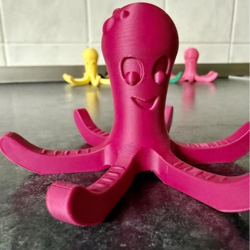 رف مستقل مطبوع عليه الأخطبوط ث - مراجعة 3D Printing Quality وسعره
