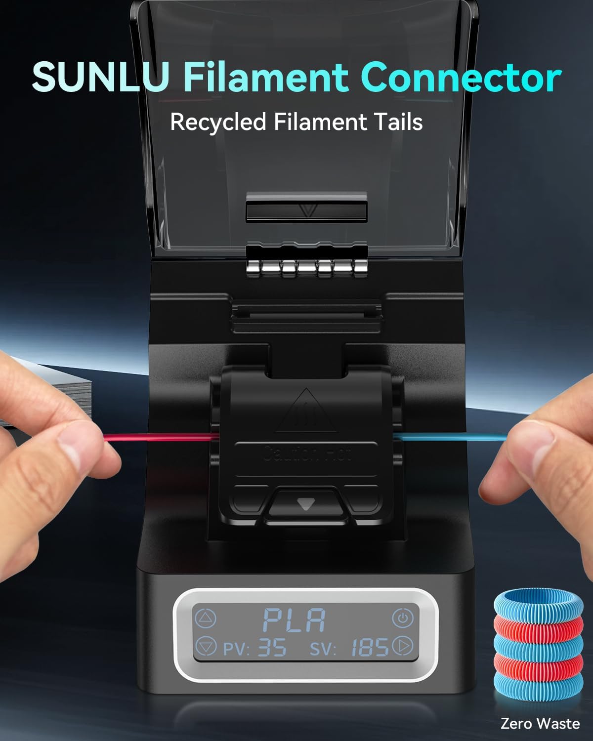 SUNLU FC01 موصل خيوط تسخين سري - مراجعة 3D Printing Process وسعره
