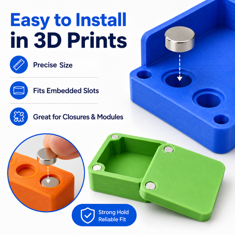 200 قطعة/علبة مجموعة مغناطيسات - مراجعة 3D Printing Process وسعره
